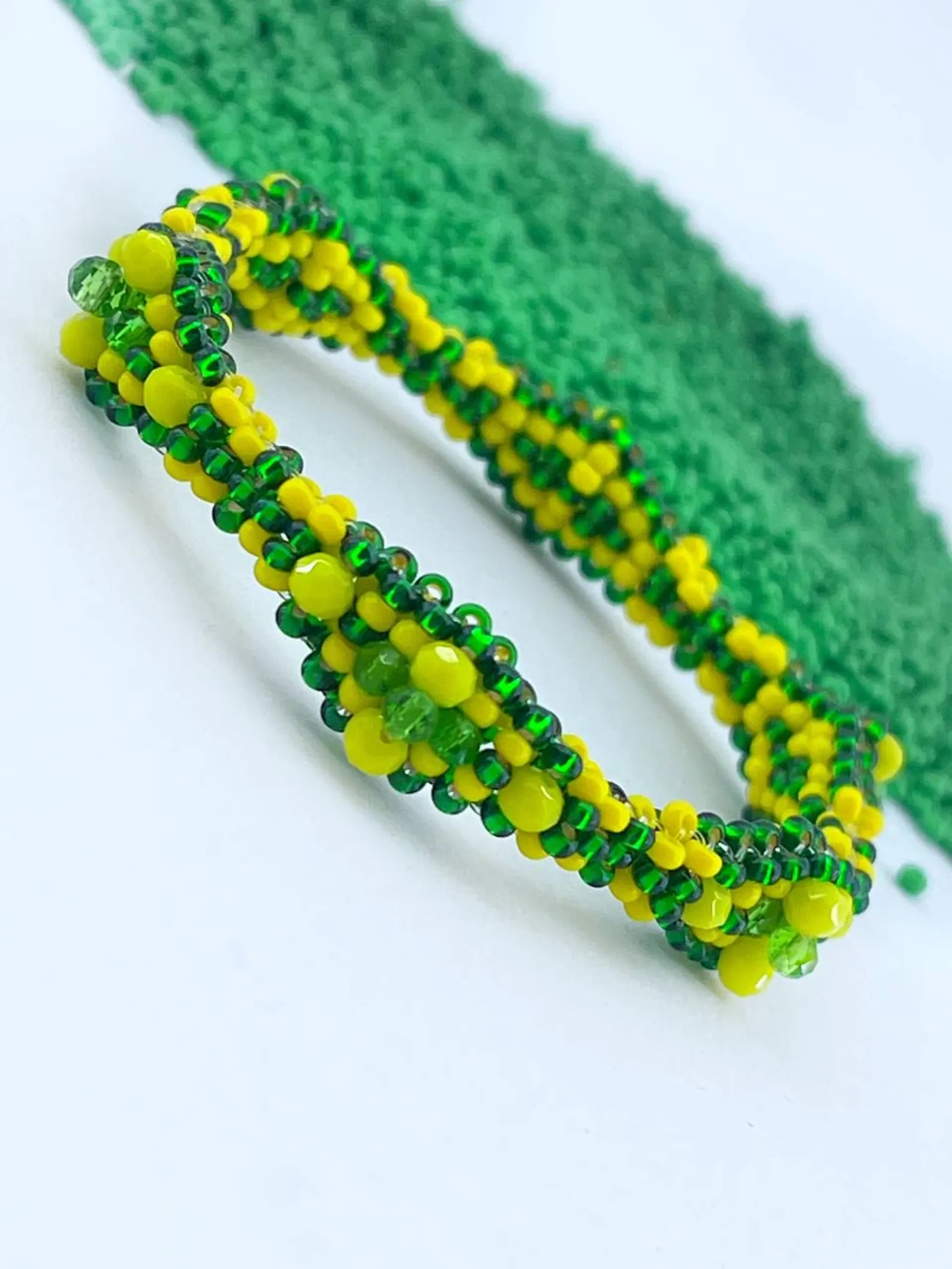 -lde Orula / Orunmila, Mazo elastico Brazalete religioso-