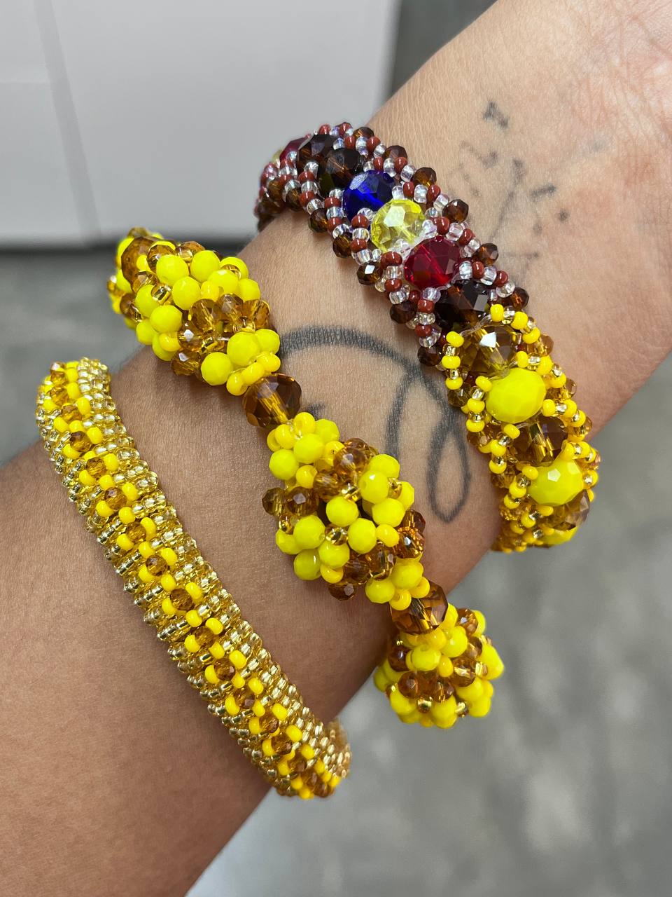 -3 custom bracelets-